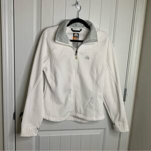 Nike ACG white soft‎ shell thermal layer jacket size medium
